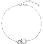 EVOLUTION GROUP 13032.1 crystal zircon AG náramek (AG 925/1000; 1,5 g)