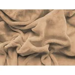 TEXTILOMANIE SOFT Prostěradlo mikroplyš 180 × 200 cm, béžové