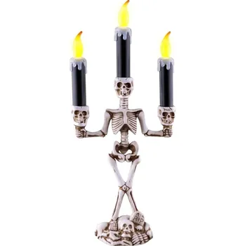 Svícen Funny Fashion Svícen kostlivec 36 cm