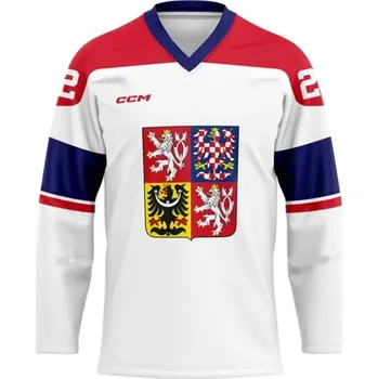 Cyklistika CCM Reprezentační dres ZOH bílý bez reklam S