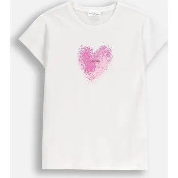 Dětské tričko Coccodrillo WC6143211VGA bílá 00X, vel. 104