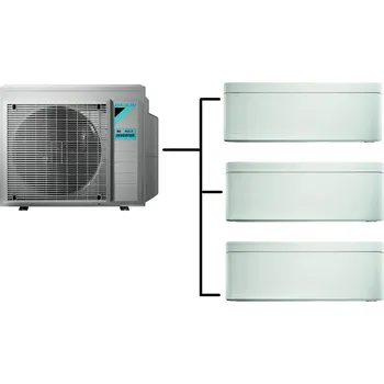 Klimatizace Klimatizace Daikin Stylish white 1+3 (2,5kW + 2,5kW + 3,5kW) Multi-split R32 včetně montáže
