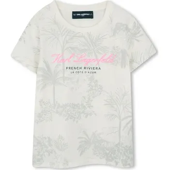 Chlapecké tričko Dětské tričko Karl Lagerfeld Z31166.86.108 béžová 01X, vel. 86