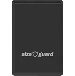 AlzaGuard Premium Silicone Wallet Compatible with Magsafe - černá