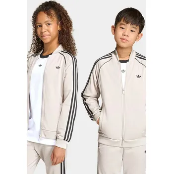 Chlapecká mikina Dětská mikina adidas Originals KE2855 béžová 80X, vel. 152