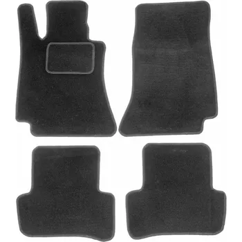 Autodoplněk ACI textilní koberce pro MERCEDES-BENZ W205 "C" 14- černé (sada 4 ks)