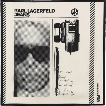 Šátek Šátek Karl Lagerfeld Jeans B2W33007 béžová 12X, vel. ONE SIZE