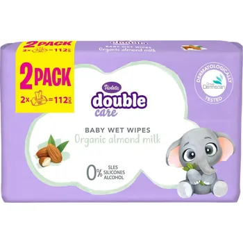 Dětský vlhčený ubrousek VIOLETA Vlhčené ubrousky 2 × 56 ks (112 ks)