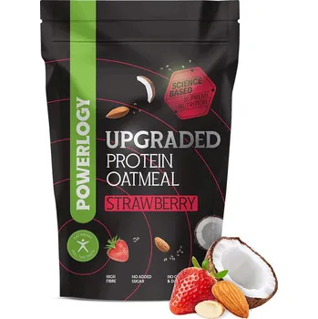 Protein Powerlogy Upgraded Protein Oatmeal Strawberry 350 g