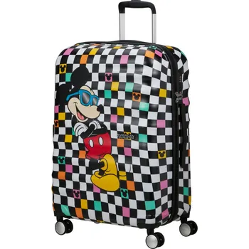 American Tourister Wavebreaker Disney Spinner 67 cm Mickey Check