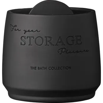 Dóza na potraviny Lene Bjerre Marsia s poklopem 10 cm, černá