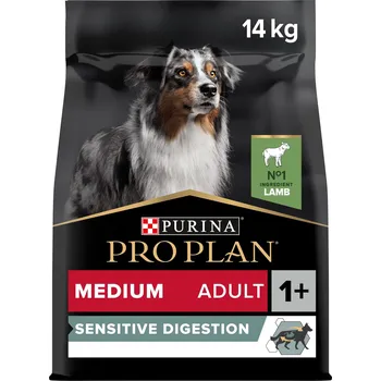Krmivo pro psa Pro Plan Medium Sensitive Digestion pro dospělé psy středních plemen s jehněčím 14 kg