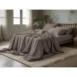 Mušelínové povlečení PURELY šedé Rozměr povlečení: 80 x 80 cm | 135 x 200 cm 243382312