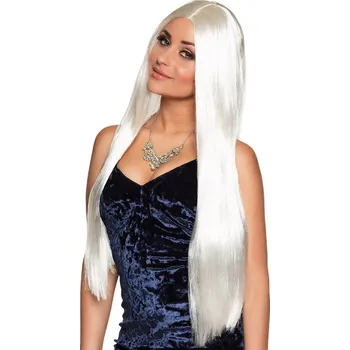 Karnevalová paruka Boland Paruka dámská dlouhá bílá