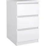 FALCO Komoda Simplicity 237 bílý lesk