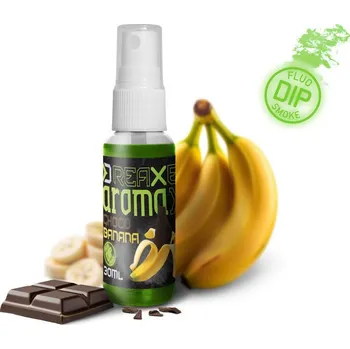 Návnadová surovina Delphin Dipovací sprej AromaX 2 × 30 ml Čokoláda-banán