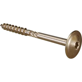 Vrut Vrut konstrukční do dřeva talíř. hlava TX40, 8 x 100 mm, STALCO, 50 ks