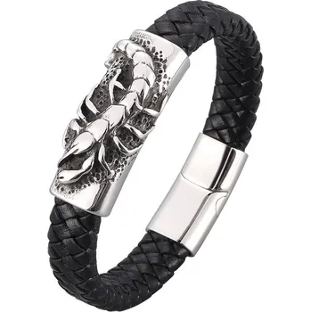 Náramek Predator Q1 Wolf’s Pride – pánské náramky, černá, štír