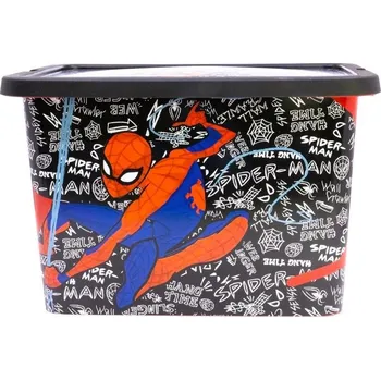Úložný box Stor Úložný box 7 l Spiderman černý