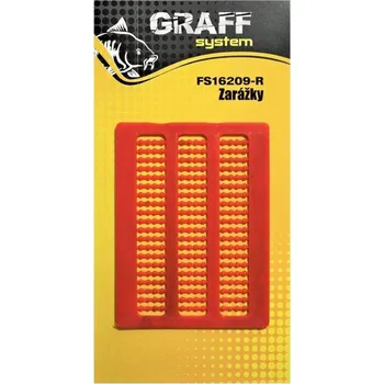 Volný čas Graff Zarážky Červená 3 ks