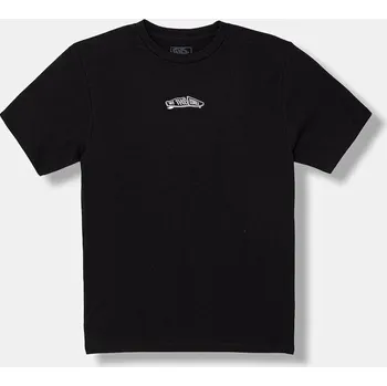 Dětské bavlněné tričko Vans VN000TN5BLK1 černá 99X, vel. 139.5-151