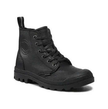 Pánská obuv Turistická obuv Palladium Pampa Zip Lth Ess 76888-008-M Černá 42