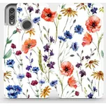 Mobiwear Flip pouzdro na mobil Honor 8X - MP04S Luční kvítí