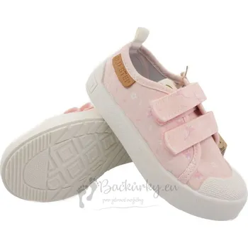 Chlapecké polobotky Plátenky D.D.Step C096-51514 Baby pink - vel. 31