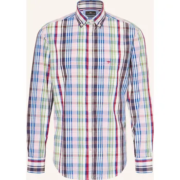 Pánská košile Fynch-Hatton Pánská Košile Regular Fit, tmavě červená /...