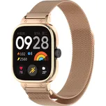 Drakero Milánský tah pro Redmi Watch 5 zlato-růžový