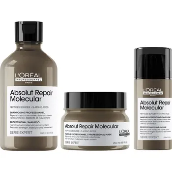 Kosmetická sada L'ORÉAL PROFESSIONNEL Serie Expert Absolut Repair Molecular Set 650 ml
