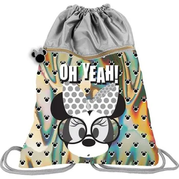 Školní batoh Vak na záda Minnie šedý DMMI-713 prémiový