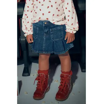 Dívčí sukně Dětská riflová sukně Mayoral 4901.6C.Mini.9BYA námořnická modř 59X, vel. 122