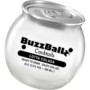 Míchaný nápoj BuzzBallz Cocktails Lotta Colada 0,2 l 13,5 %