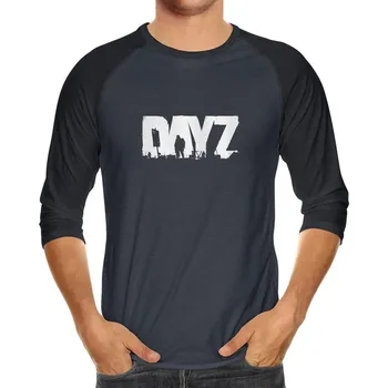 Pánské tričko DayZ Long Sleeve Gray/Black - tričko S