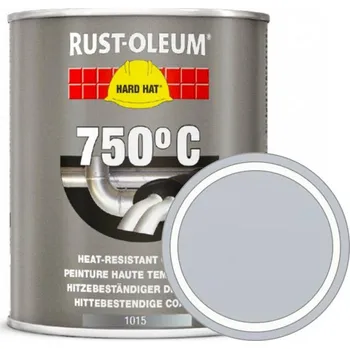 barva na zeď Rust-Oleum Tepelně odolná barva Heat Resistant 750°C 0,75 l, světle modrá