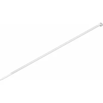 kabelová chránička AlzaTools Stahovací páska 3,6x300mm (100ks) bílá