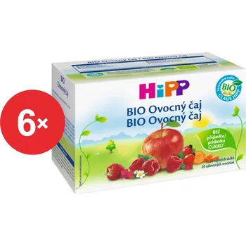 Čaj HiPP BIO Ovocný čaj - 6× 40 g