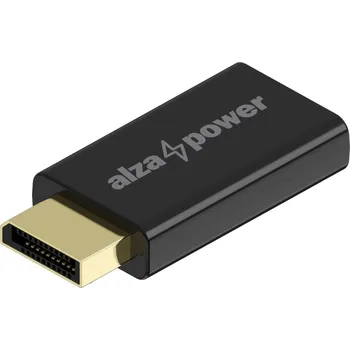 Datové redukce AlzaPower DisplayPort (M) to HDMI (F) 4K 60Hz černý