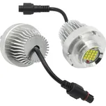 UNI LED ŽÁROVKY ANGEL EYES 30W BMW 5 E60 E61 LCI 2007-2010 HALOGEN bílá MS-043231