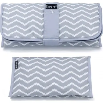 Přebalovací podložka KipKep Přebalovací set Napper Combi-Set Silver Grey - bavlna