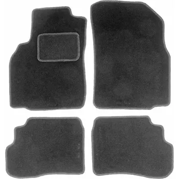 Autodoplněk ACI textilní koberce pro OPEL KARL 06/15- černé (sada 4 ks)