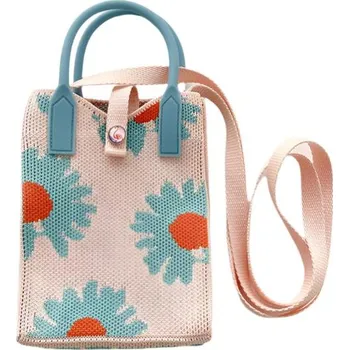 Kabelka ANNAM Mini taška crossbody růžová kopretina 25 × 11 cm