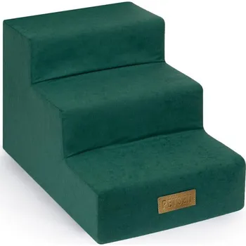 Schůdek Dogeste schůdky 3 stupně zelené