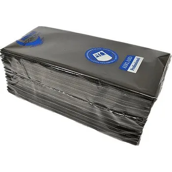 Utěrka MONI Ubrousky na příbory Airlaid černé 25 ks