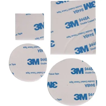 Merco Multipack 10 sad po 4 ks oboustranných nálepek, bílá