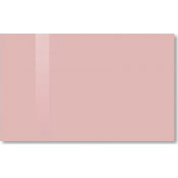 Pěnová tabule SOLLAU skleněná magnetická, růžová tělová, 40 × 60 cm