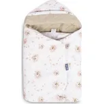 Sensillo Zavinovačka 2v1 do autosedačky, kočárku, mušelín, bavlna, Pampeliška, béžová