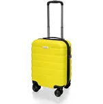 Avancea Cestovní kufr DE2708 žlutý XS