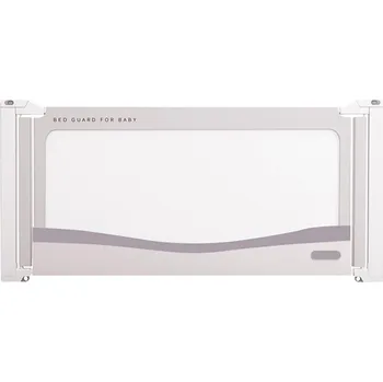 Dětská zábrana iMex Zábrana na postel Premium 200 cm 80 cm x 20 cm šedá